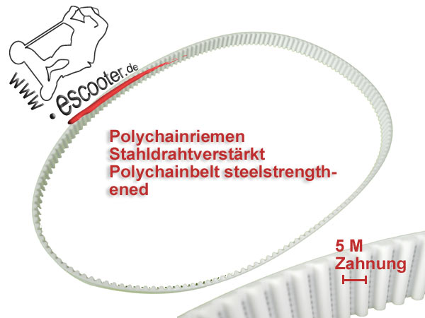 Antriebsriemen 860/5M/20 Polychain