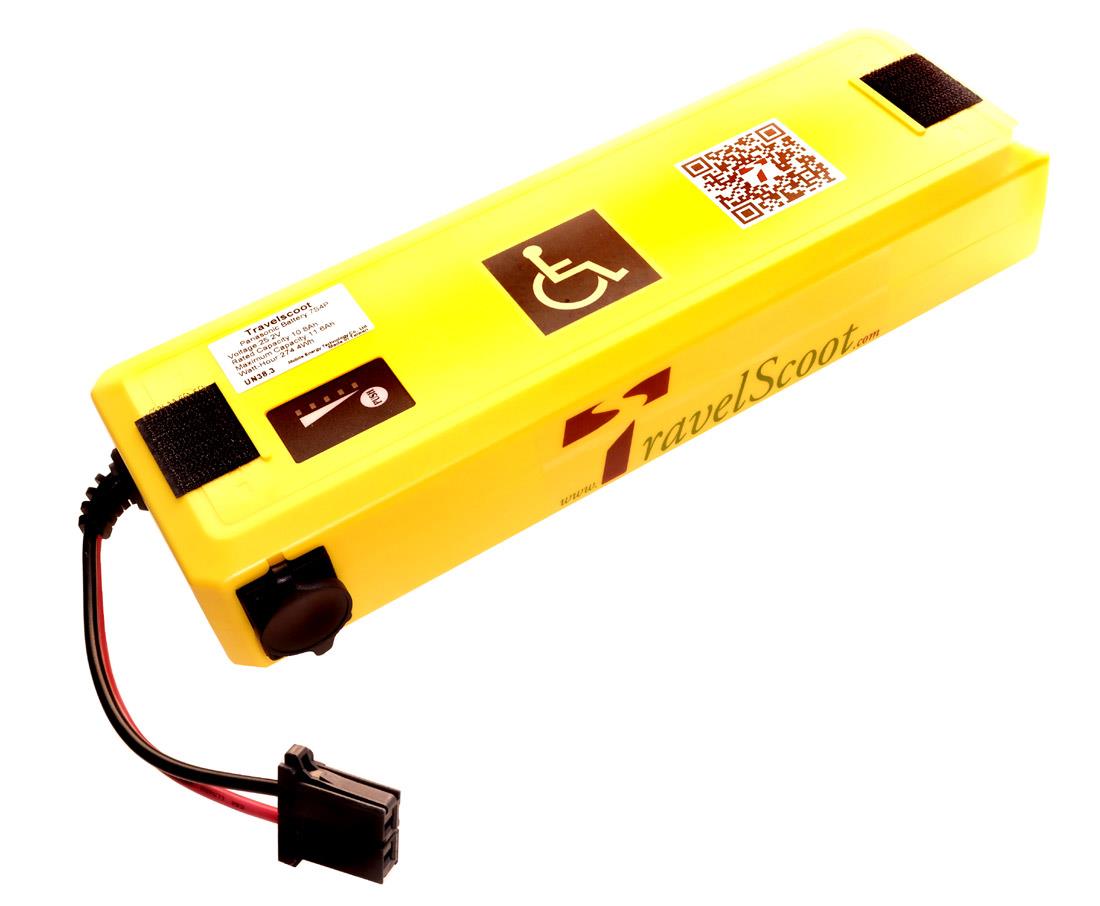 Lithium battery TRAVELSCOOT 274 Wh FOR RENT